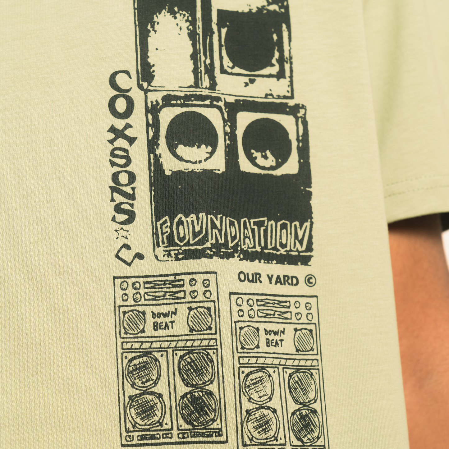 Our Yard - Soundclash T-Shirt (Pistachio)