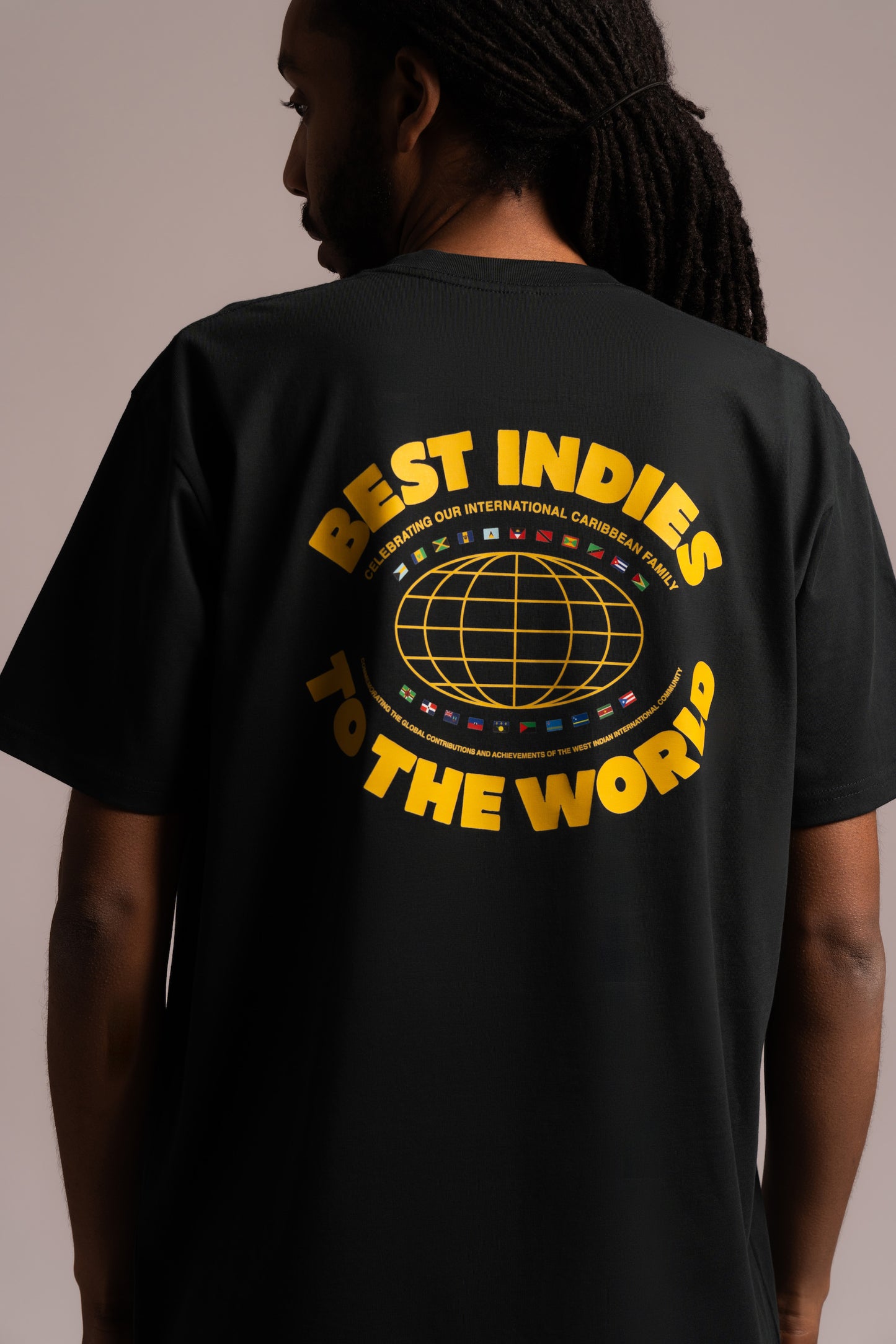 Best Indies To The World - Black T-Shirt