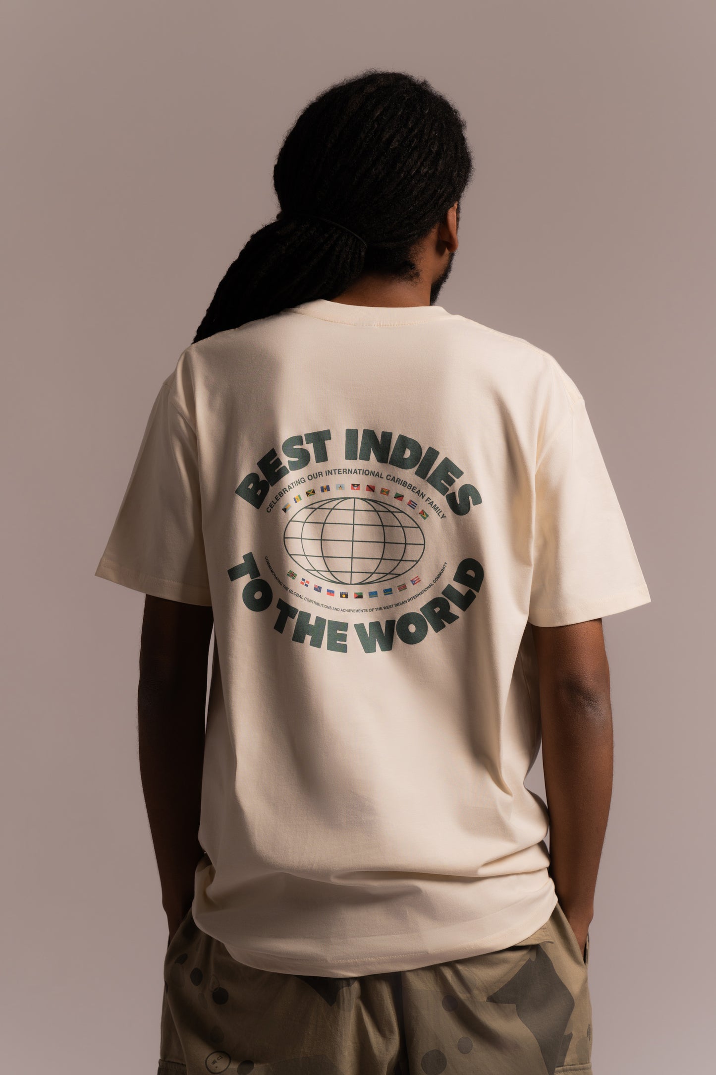 Best Indies To The World - Ecru T-Shirt