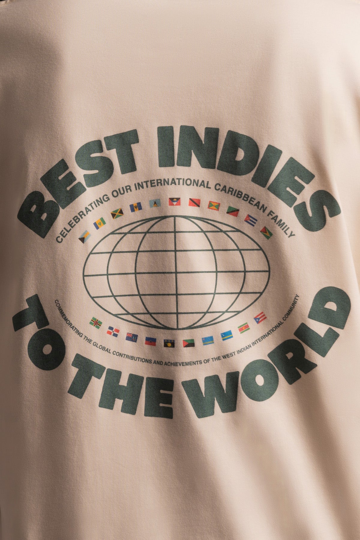 Best Indies To The World - Ecru Hoodie