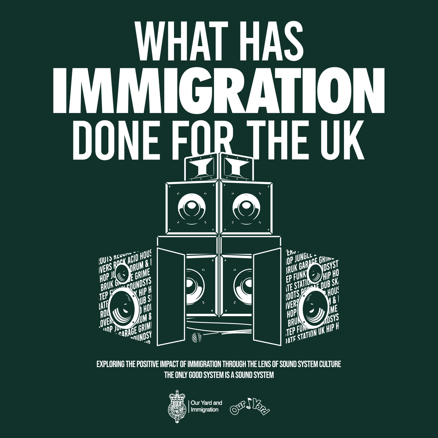 Immigration - Pine Green T-Shirt