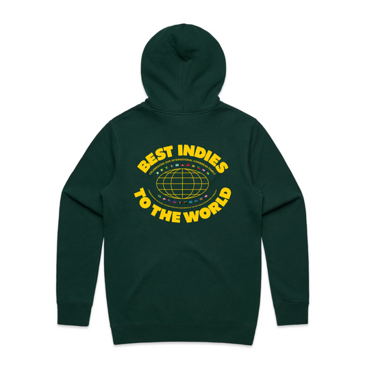 Best Indies To The World - Pine Green Hoodie