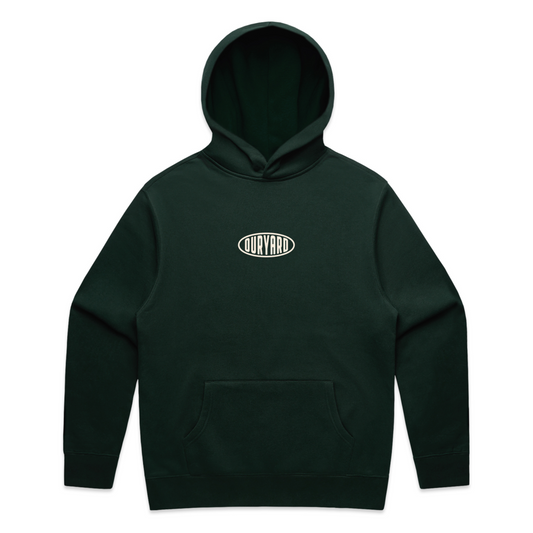 Born Local Roots Global Hoodie (Pine Green)