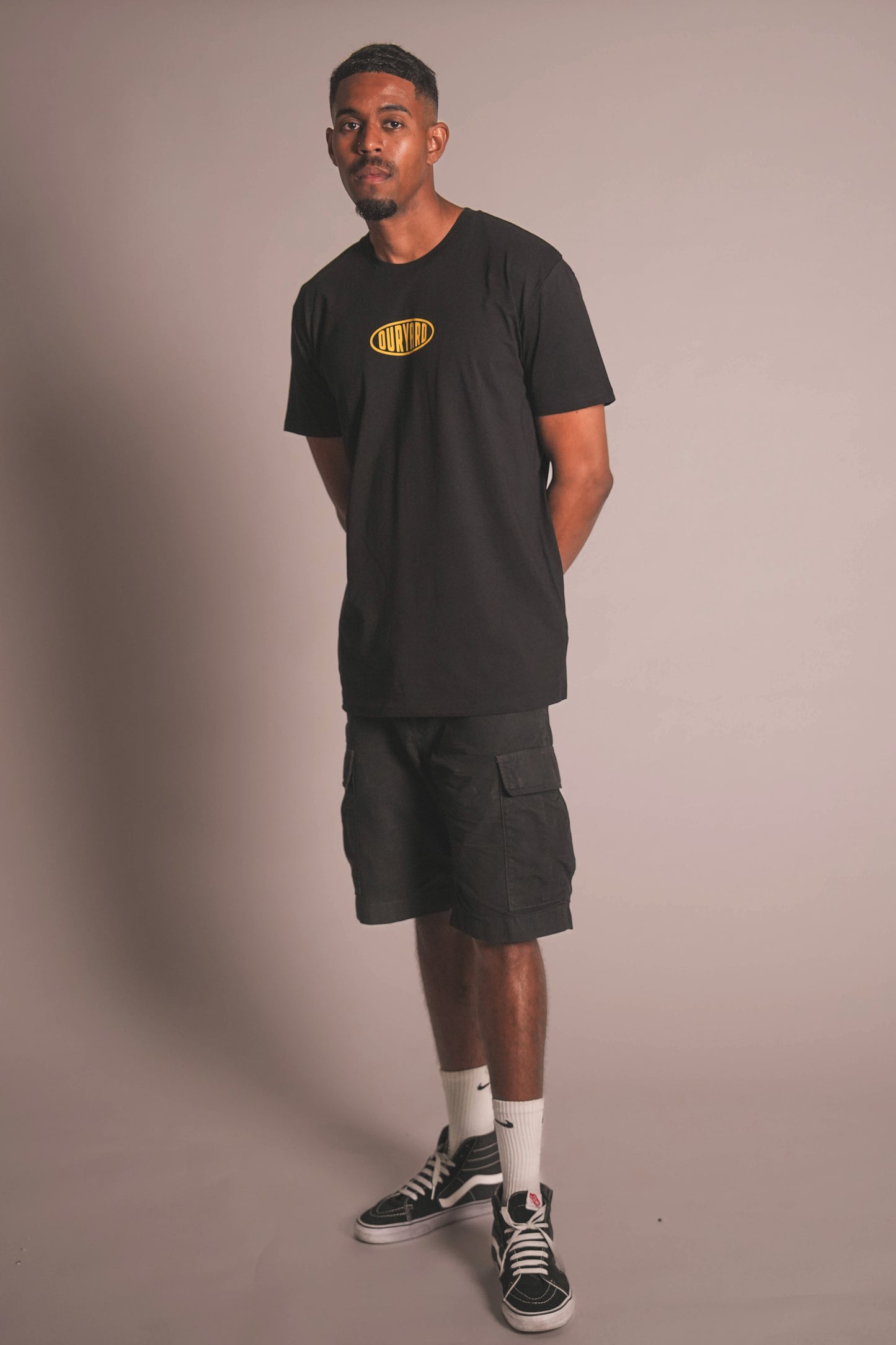 Born Local Roots Global - Black T-Shirt