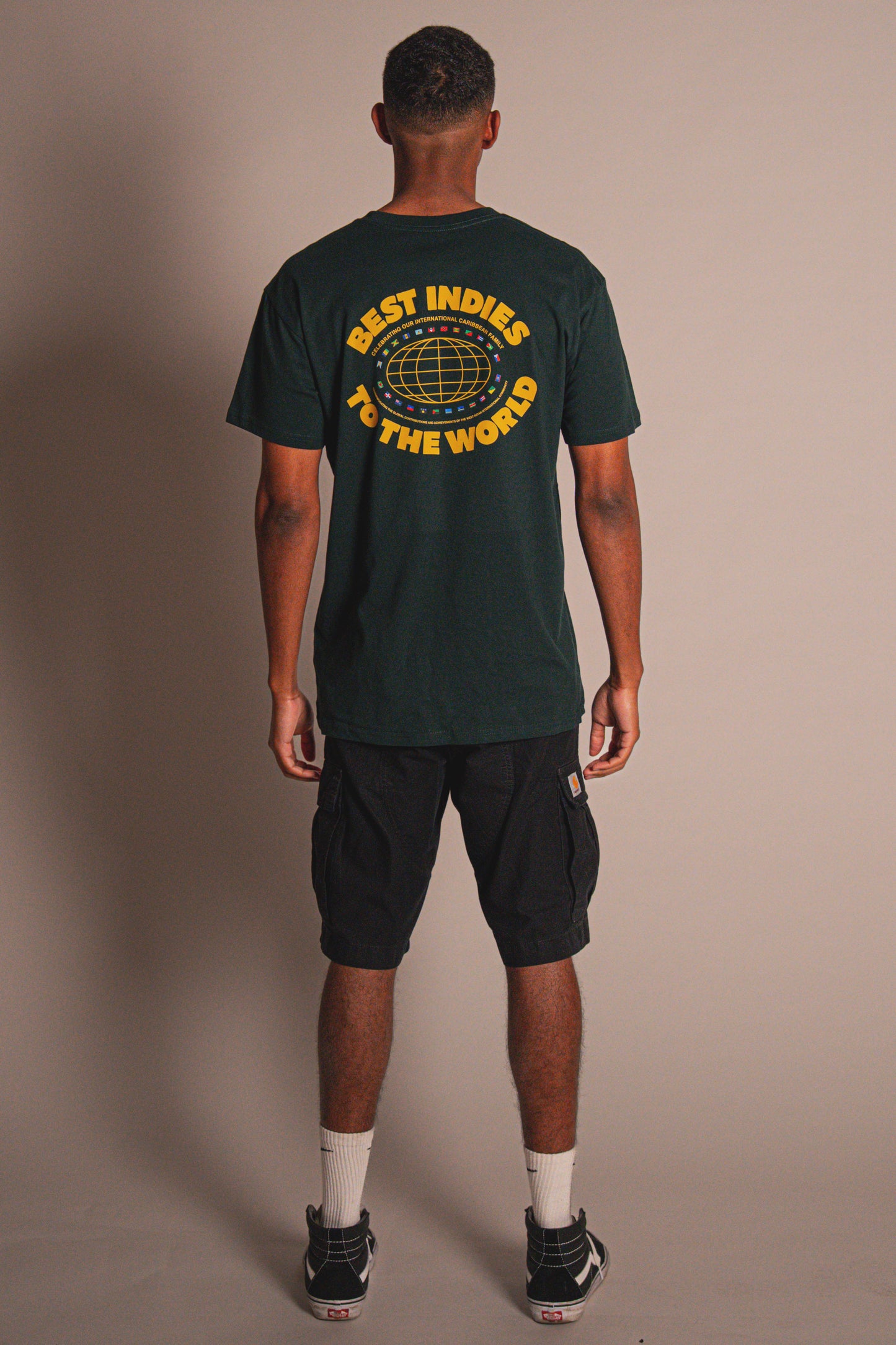 Best Indies To The World - Pine Green T-Shirt