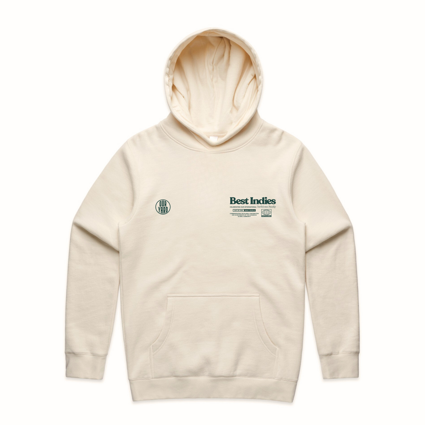 Best Indies To The World - Ecru Hoodie