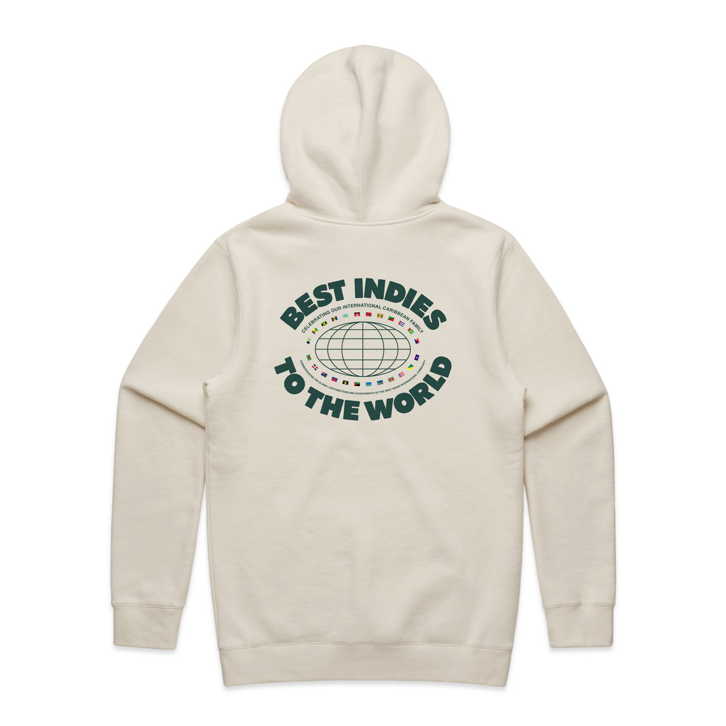 Best Indies To The World - Ecru Hoodie