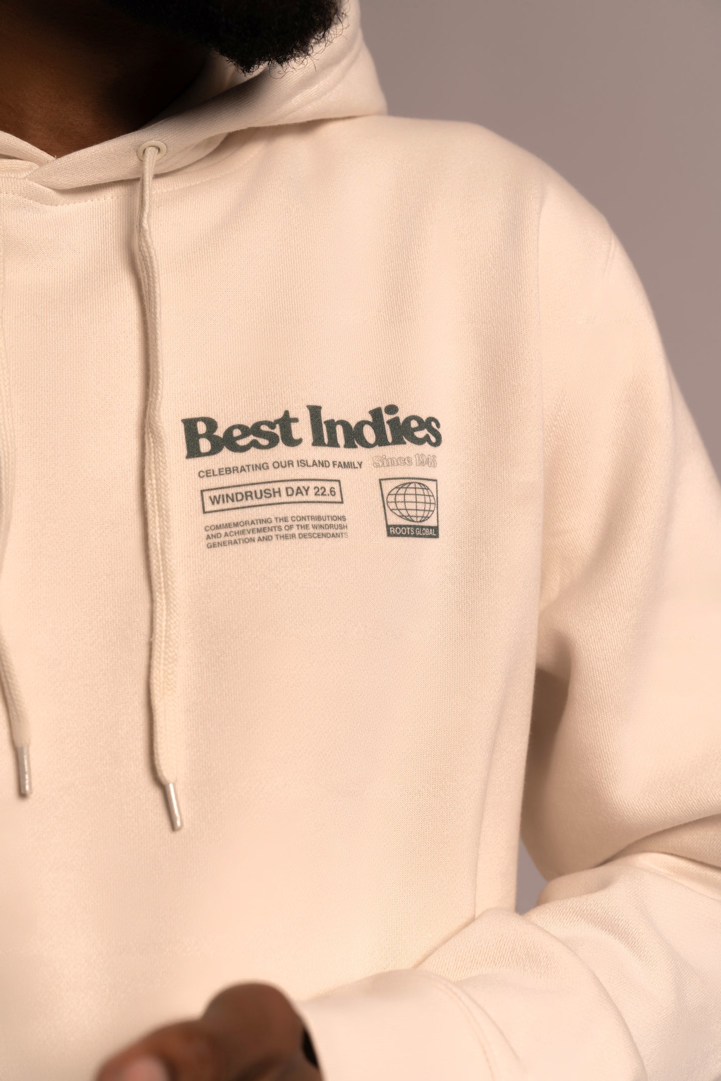 Best Indies - Ecru Hoodie