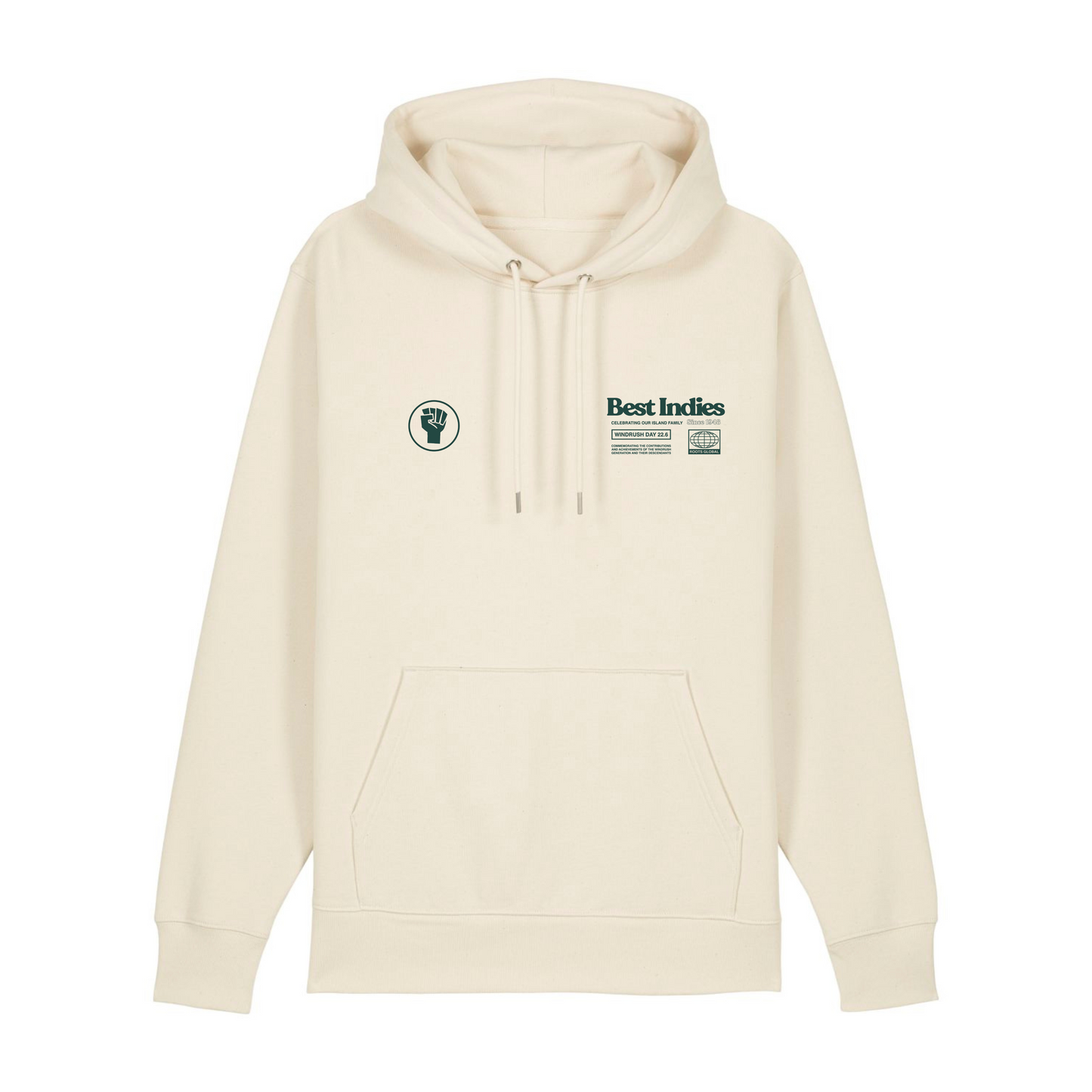 Best Indies - Ecru Hoodie